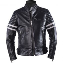 Blouson Helstons Yukon Cuir Rag
							  		
