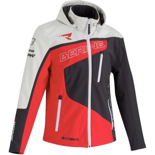 BLOUSON MOTO TEXTILE BERING SOFTSHELL RACING