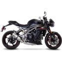 Silencieux LEOVINCE FACTORY-S TITANE TRIUMPH 1050 SPEED TRIPLE RS - S 2018 2019