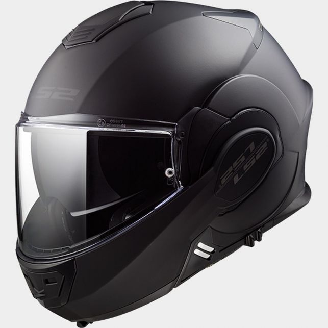 CASQUE MODULABLE LS2 FF399 VALIANT BLACK SERIE