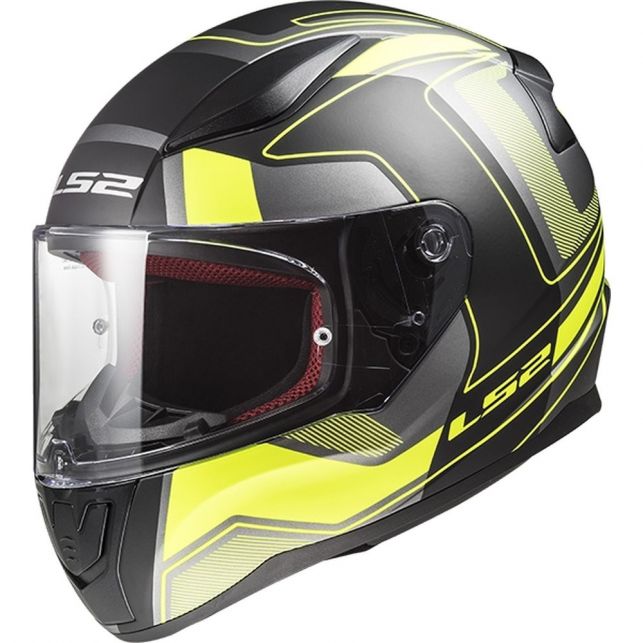 Casque Intégral Moto LS2 Rapid - Polycarbonate, écran Anti-rayures, Fermeture Micrométrique