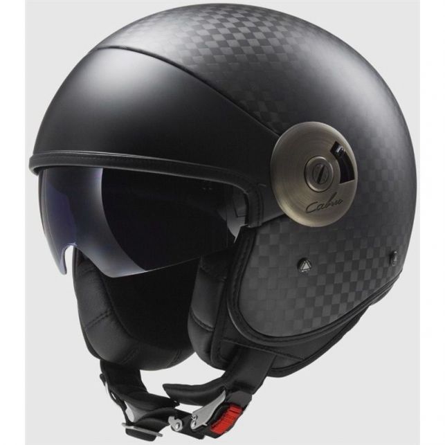 CASQUE JET LS2 OF597 CABRIO CARBON