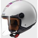 Casque jet LS2 OF560 ROCKET II CHAMELEON