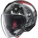 Casque jet NOLAN N21 VISOR JETFIRE SCRATCHED