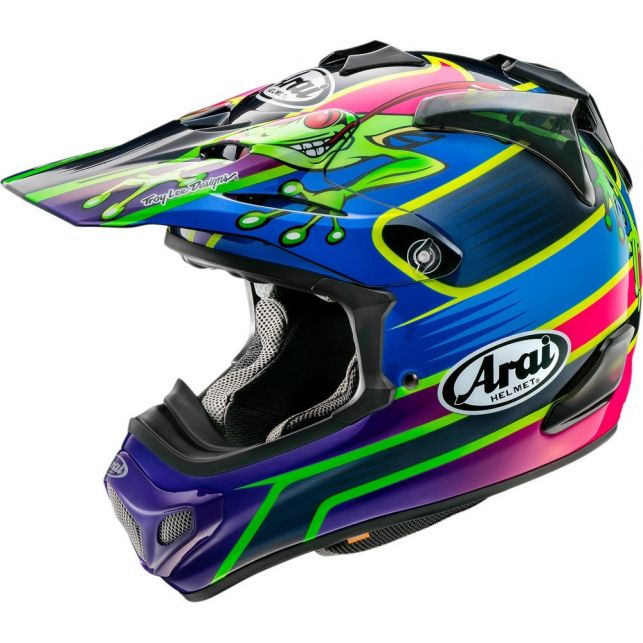 CASQUE CROSS ARAI MX-V REPLICA BARCIA FROG