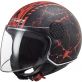 CASQUE JET LS2 OF558 SPHERE LUX SNAKE MAT
