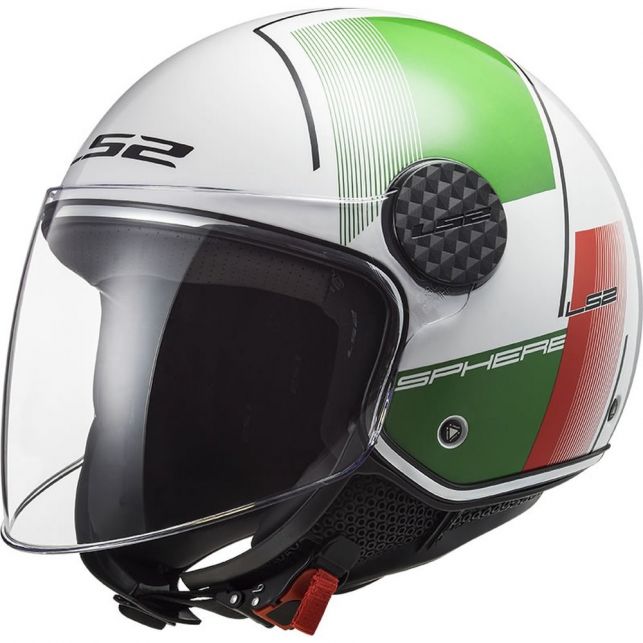 CASQUE JET LS2 OF558 SPHERE LUX FIRM