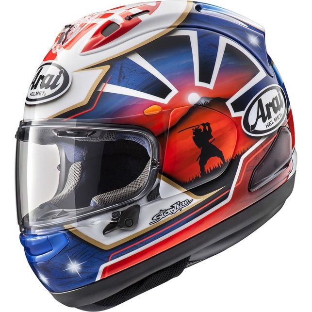 CASQUE INTÉGRAL ARAI RX-7V EVO REPLICA PEDROSA SPIRIT