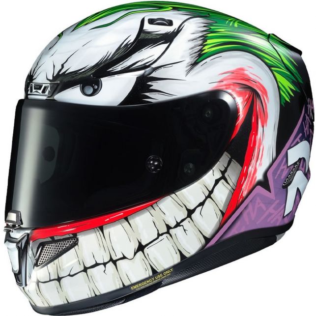 CASQUE INTÉGRAL HJC RPHA11 JOKER DC COMICS