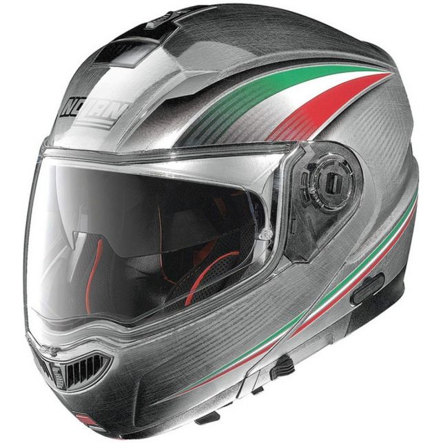 CASQUE MODULABLE NOLAN N104 ABSOLUTE ITALY N-COM SCRATCHED