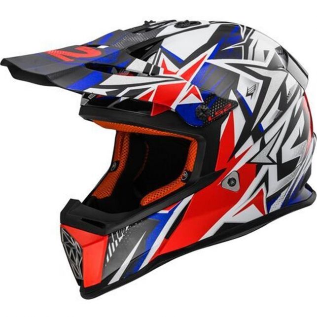 CASQUE MOTO CROSS LS2 MX437 FAST MINI STRONG