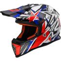 Casque Moto Cross LS2 MX437 FAST MINI STRONG