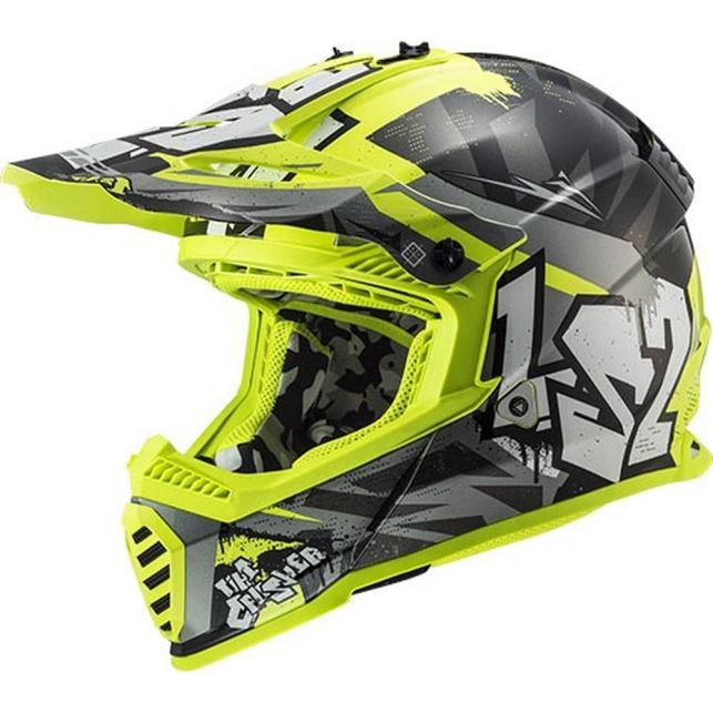 CASQUES LS2 MX437 FAST EVO CRUSHER