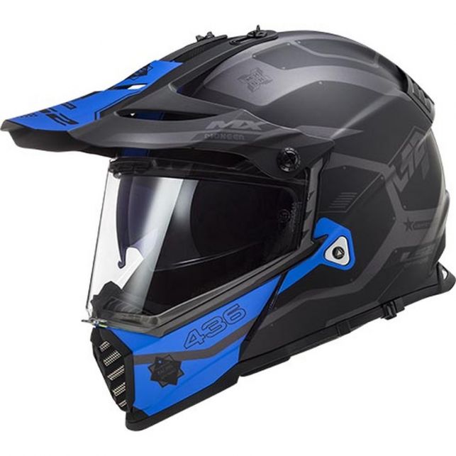 CASQUES LS2 MX436 PIONEER EVO COBRA MAT