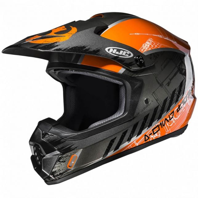 CASQUE MOTO CROSS HJC CSMX II REBEL X-WING STARWARS