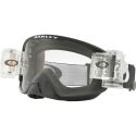 Masque OAKLEY O-Frame 2.0 Pro MX Race-Ready Roll-Off Matte Black écran clair