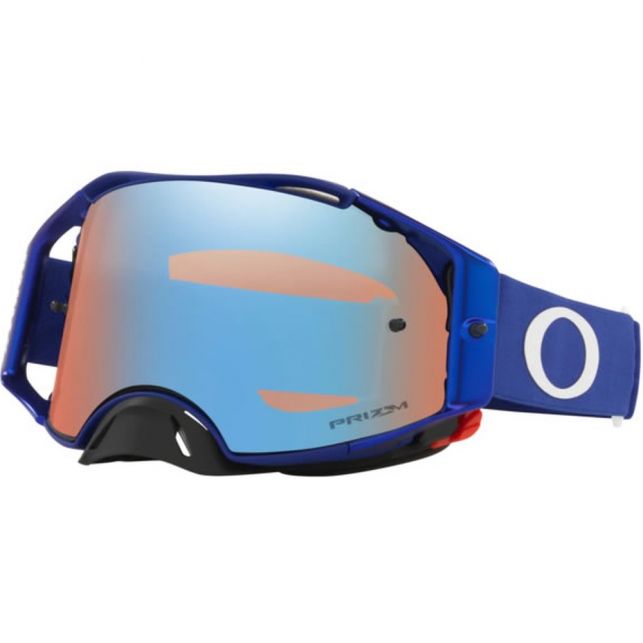 OAKLEY AIRBRAKE MX MOTO BLUE - PRIZM BRONZE