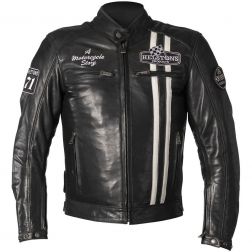 Blouson Helstons Indy Cuir Rag
							  		