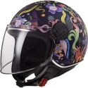 Casque Jet LS2 OF558 SPHERE LUX BLOOM