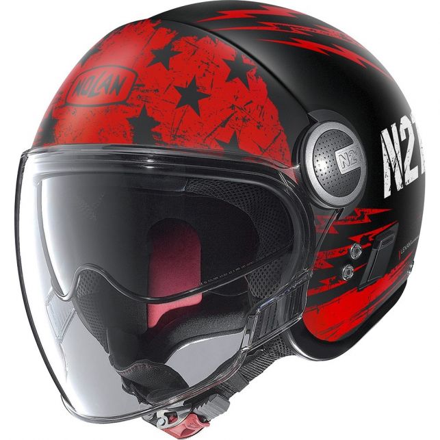 CASQUE JET NOLAN N21 VISOR JETFIRE