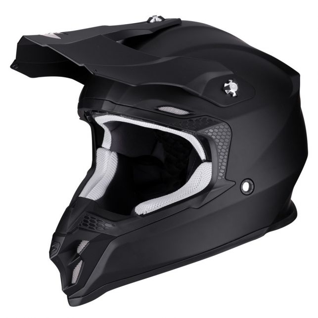 CASQUES MOTO CROSS SCORPION VX-16 AIR SOLID