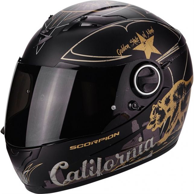 CASQUE INTÉGRAL SCORPION EXO-490 GOLDEN STATE