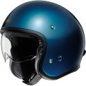 Casque Jet Shoei J.O Bleu Lagune