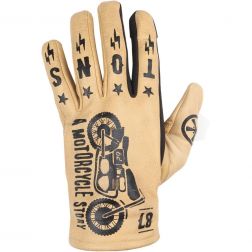 Gants Helstons Kustom Été Cuir
							  		
