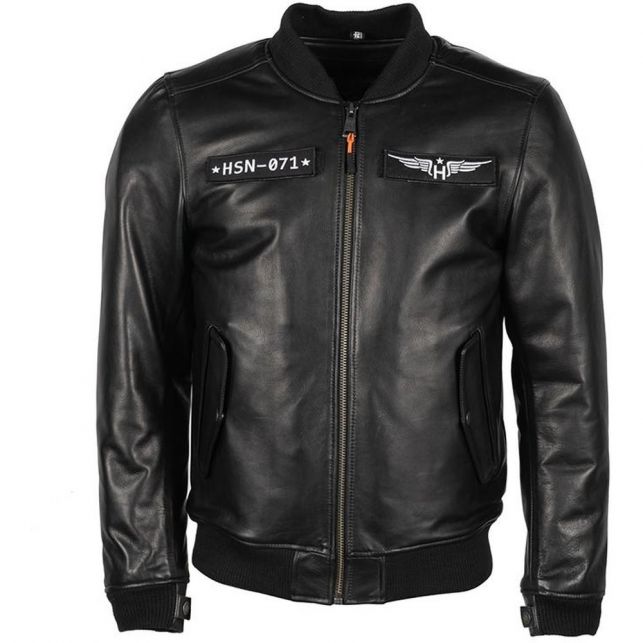 Blouson Helstons Helico Cuir Rag