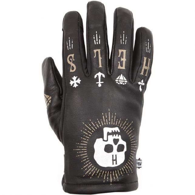 Gants Helstons Kustom Hiver Cuir