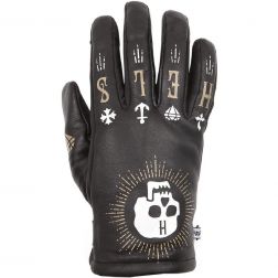 Gants Helstons Grafic Hiver Cuir
							  		