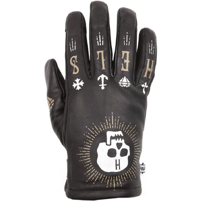 Gants Helstons Grafic Hiver Cuir