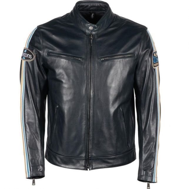 Blouson Helstons Race Cuir Aniline