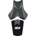 Housse de Selle BAGSTER 2188B YAMAHA YZF R1 noir/noir mat/nubuck anthracite/lettres argent