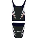 Housse de Selle BAGSTER 2204E HONDA CBF600N olive/acier/rouge