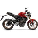 Ligne Complète LEOVINCE LV ONE EVO BLACK EDITION KAT ACIER INOX HONDA CB 125 R Neo Sports Café 2021