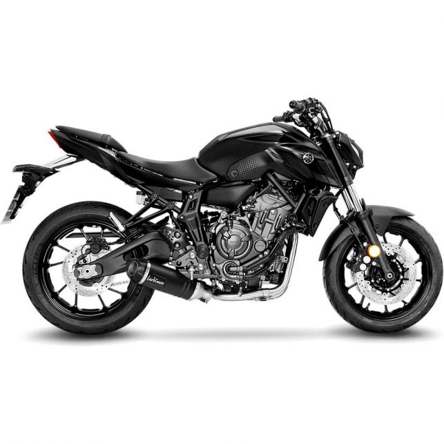LIGNE COMPLETE LEOVINCE LV ONE EVO BLACK EDITION ACIER INOX 14360EBK