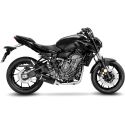Ligne Complète LEOVINCE LV ONE EVO KAT BLACK EDITION ACIER INOX YAMAHA MT-07 2021