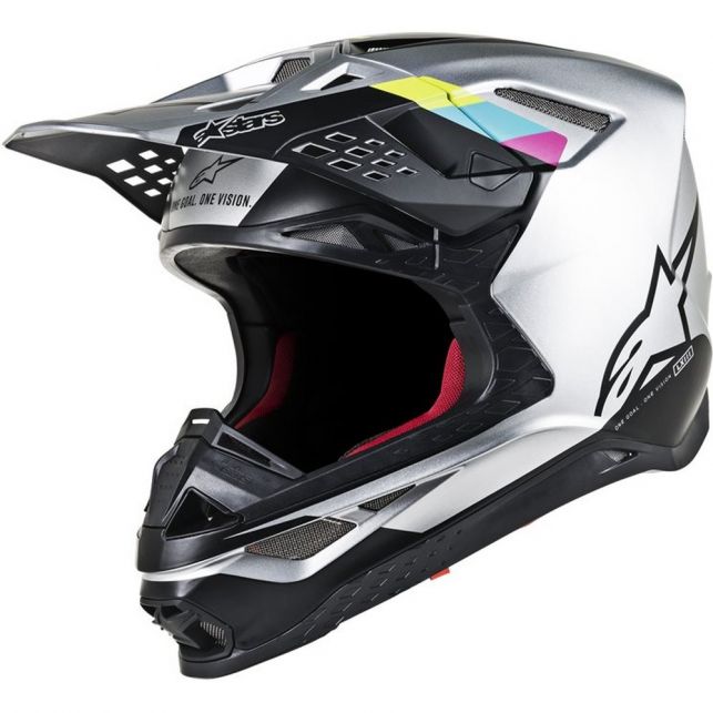 CASQUE CROSS ALPINESTARS SUPERTECH S-M8 CONTACT ECE