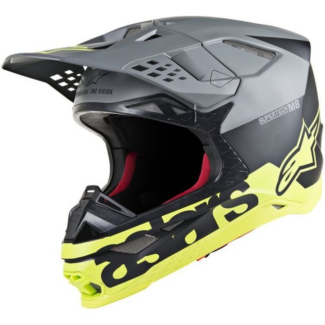 CASQUE CROSS ALPINESTARS SUPERTECH S-M8 RADIUM ECE