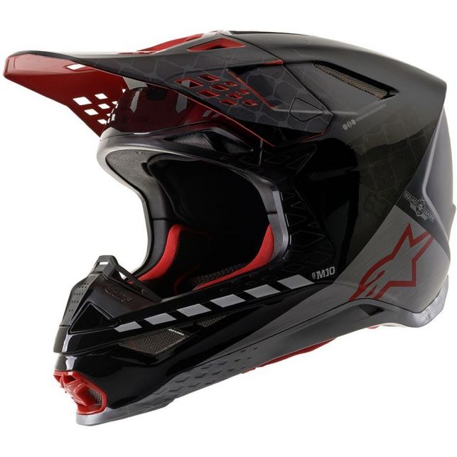CASQUE CROSS ALPINESTARS SUPERTECH S-M10 SAN DIEGO 2020 ECE