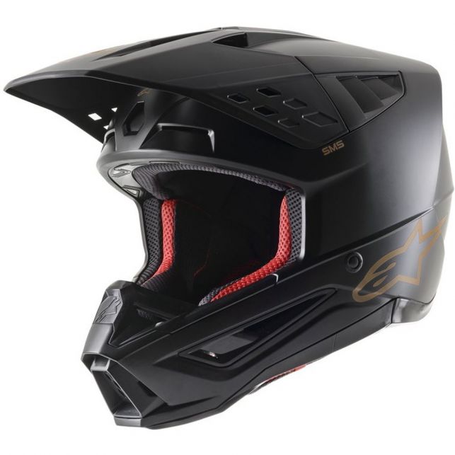CASQUE CROSS ALPINESTARS S-M5 SOLID ECE