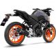 LIGNE COMPLETE LEOVINCE LV ONE EVO BLACK EDITION ACIER INOX 14365EBK