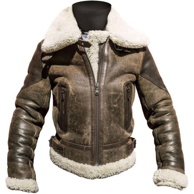 BLOUSON HELSTON'S BOMBARDIER SPITFIRE MOUTON