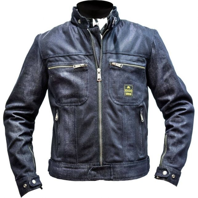 Blouson Helstons Genesis Toile de coton Mesh Raw