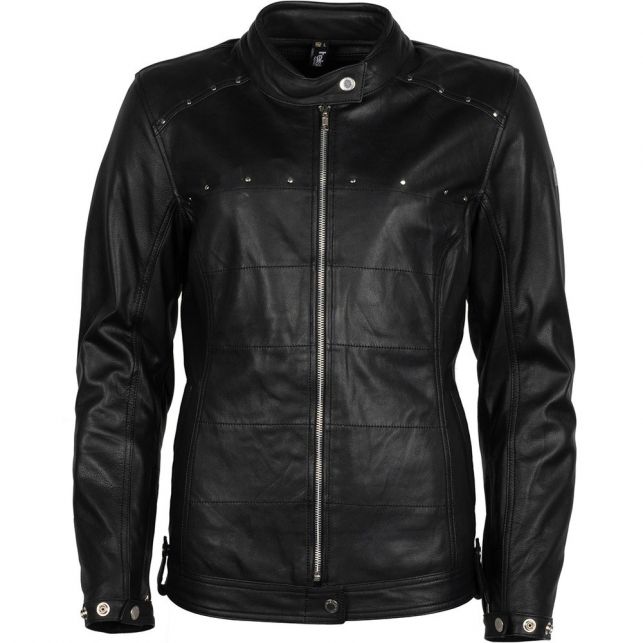 BLOUSON FEMME HELSTON'S LEA CUIR GOAT