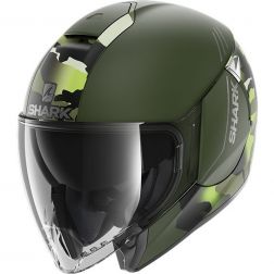 CASQUE JET SHARK CITYCRUISER GENOM MAT
							  		