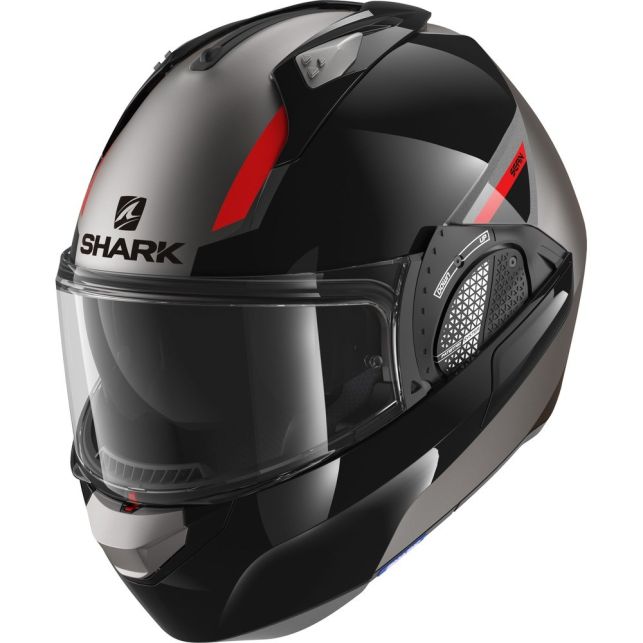 CASQUE MODULABLE SHARK EVO GT SEAN MAT