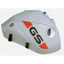 Protège réservoir BAGSTER 1450A BMW R1150 GS ADVENTURE gris clair/déco rouge