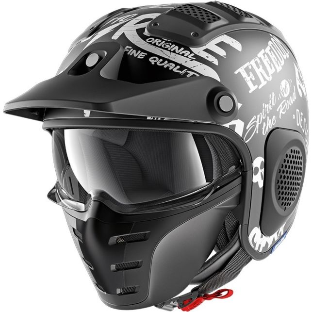 CASQUE JET SHARK X-DRAK FREESTYLE CUP MAT